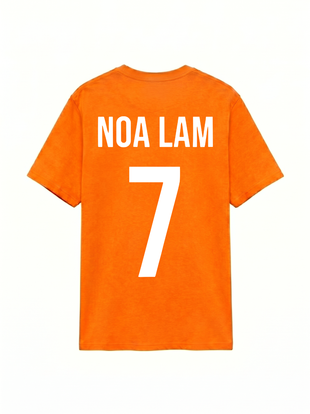 Noa Lam 7 | Unisex Oranje T-Shirt