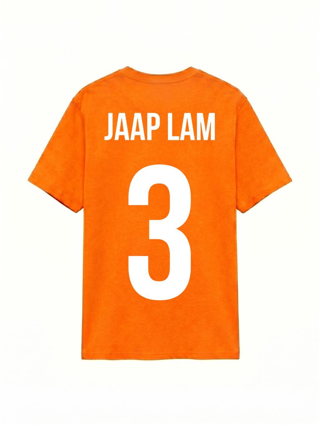 Jaap Lam 3 | Unisex Oranje T-Shirt
