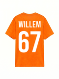 Willem 67 | Unisex Oranje T-Shirt