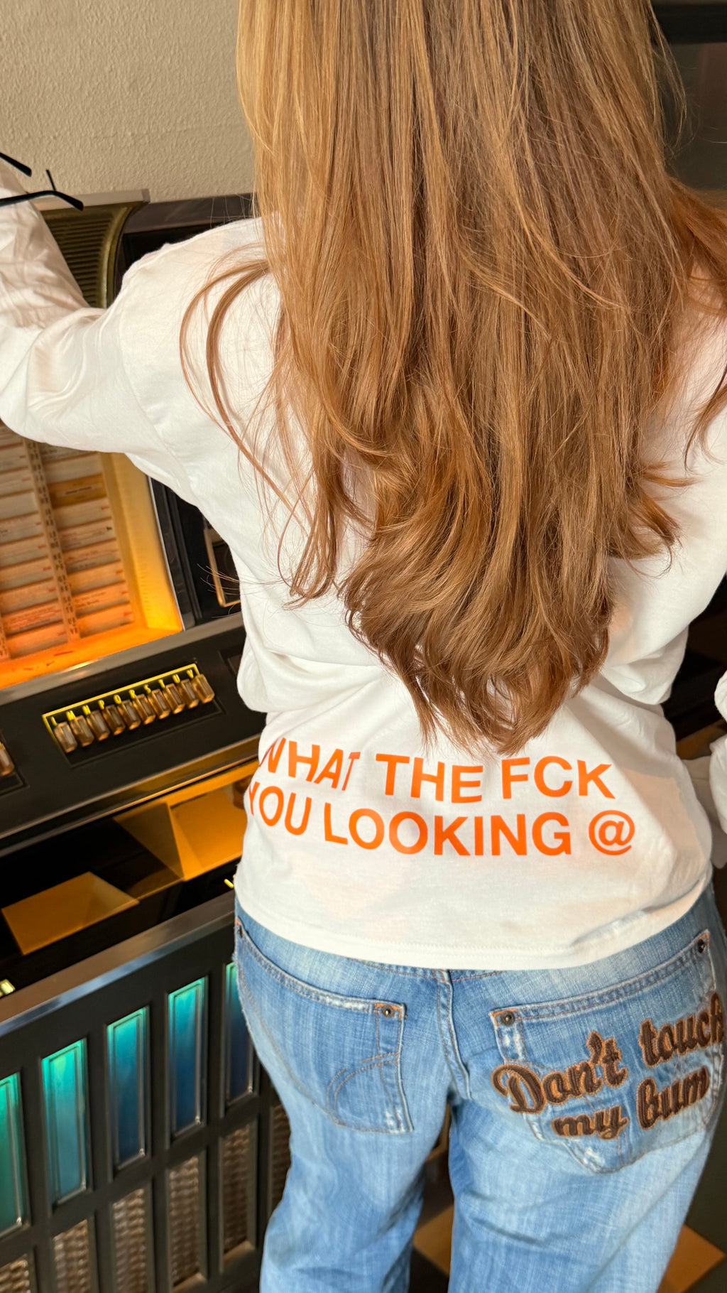 What the fck you looking @ | Koningsdag Longsleeve