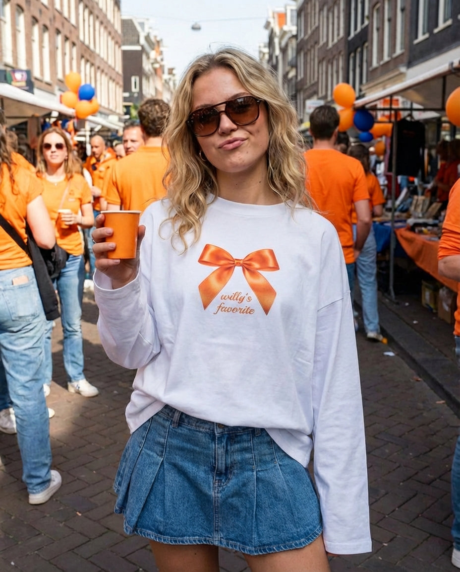 Willy's favorite | Koningsdag Longsleeve