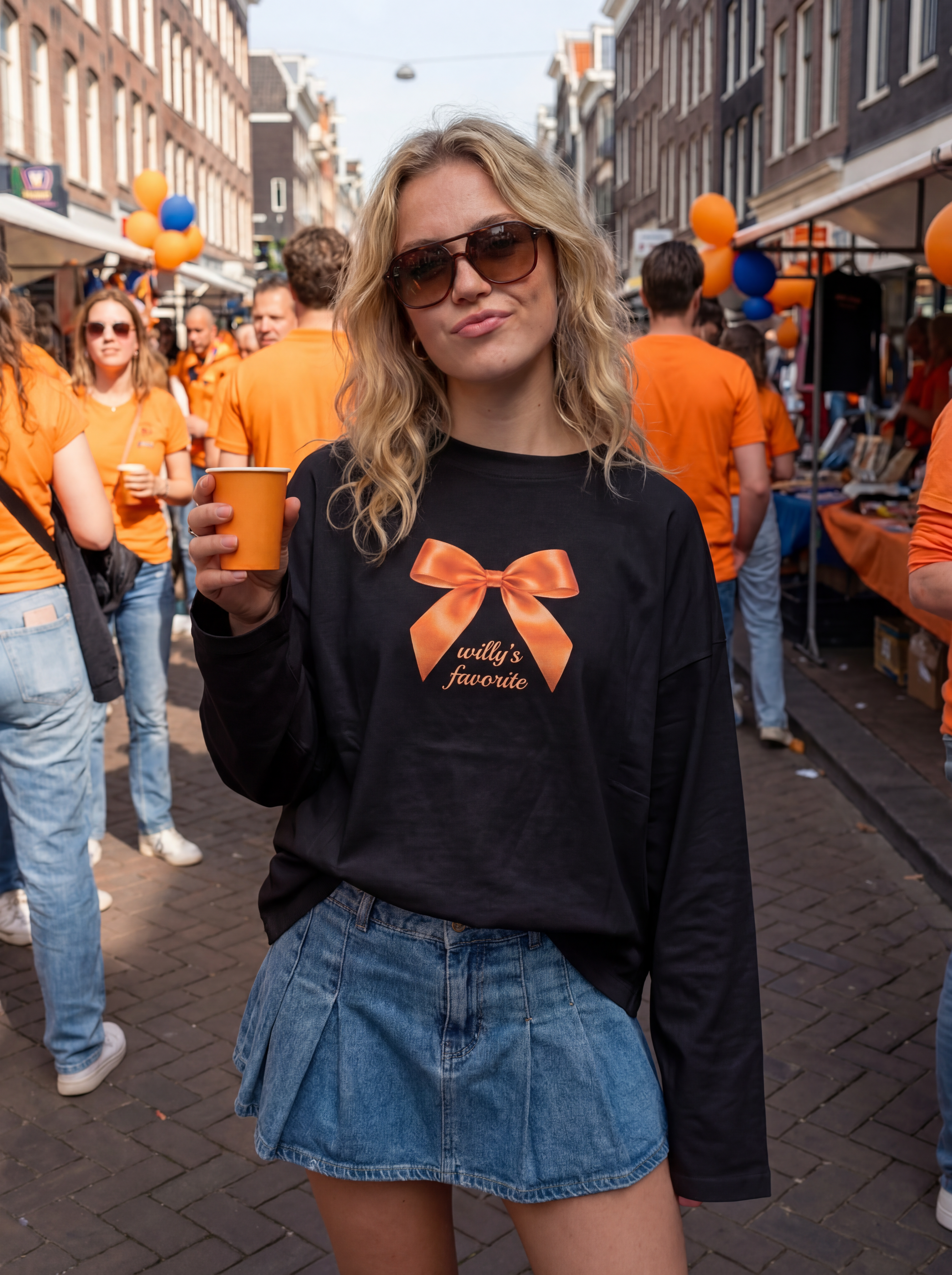 Willy's favorite | Koningsdag Longsleeve