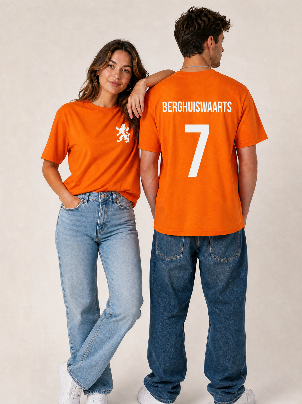 Noa Lam 7 | Unisex Oranje T-Shirt