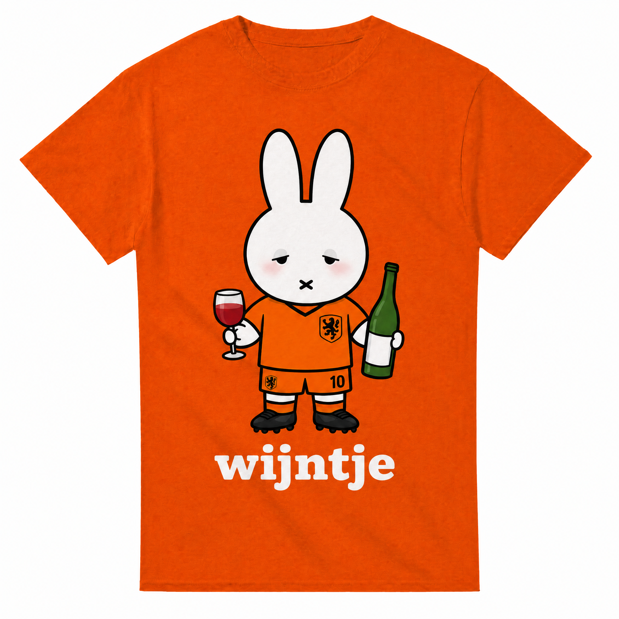 Wijntje | Oranje WK T-Shirt Unisex
